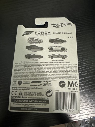 2017 Hot Wheels BMW M4 Metalflake Blue Forza Motorsport #3 DWF34 - 第 2/3 張圖片
