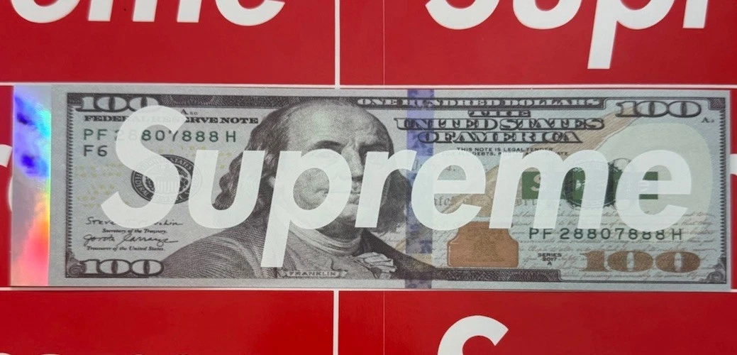 Supreme Box Logo Sticker | eBay