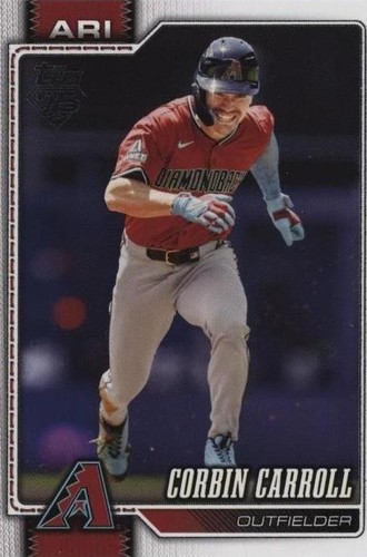Corbin Carroll 2026 Topps #314 Arizona Diamondbacks Baseball Card