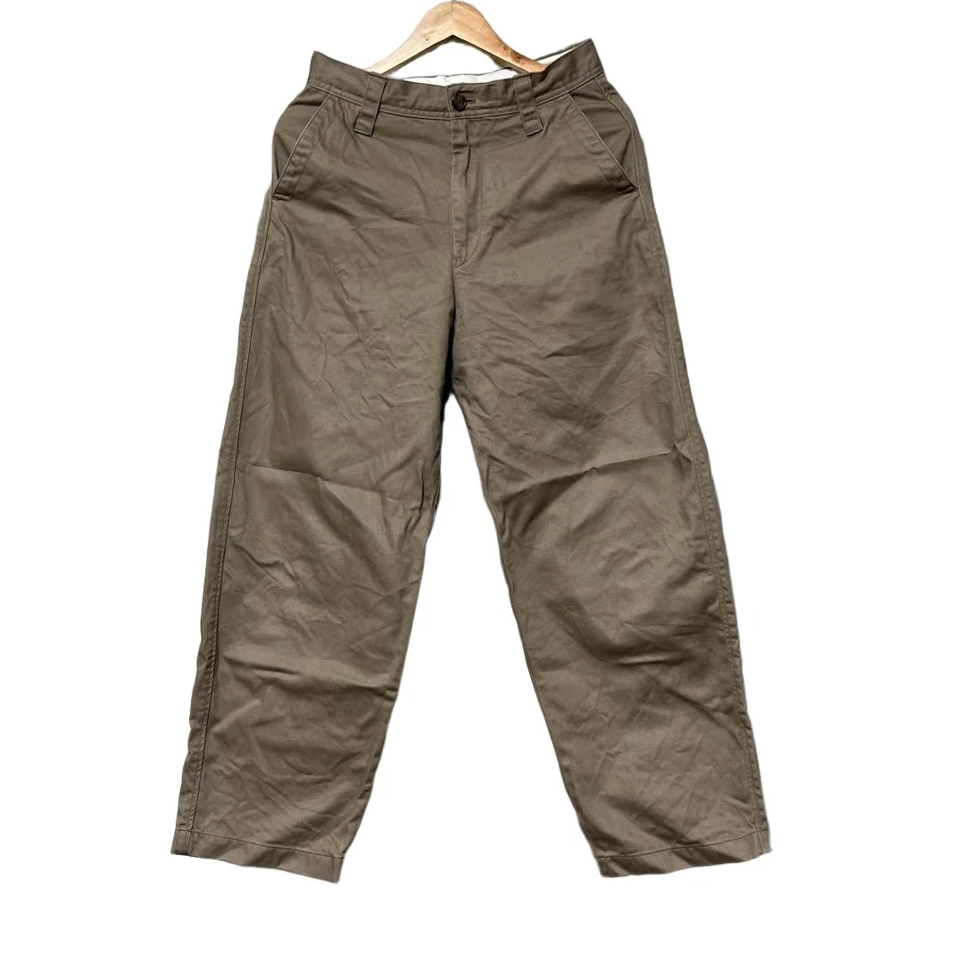 UNIQLO U Beige Wide Chino Pants Men's Size Classic Fit