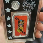 Postal Express Mint 2025 1 oz  Silver Bar Playing Cards limited mintage 29/50