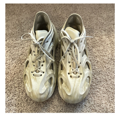 adidas Adiform Yeezy 450 Cloud White Beige Men's Low Top Lace Up Sneakers