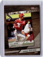 2019 Topps #TN-3 Shohei Ohtani 2018 Topps Now Review