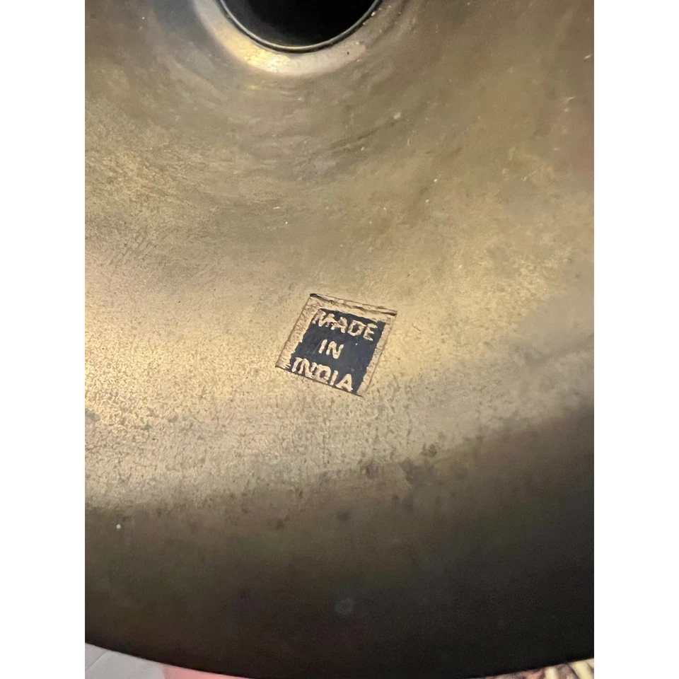 Vintage Brass Bugle Horn Decorative Musical Instrument Made in India - Image 4 of 4