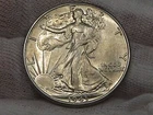 BU 1943 Walking LIBERTY Half Dollar.  #27