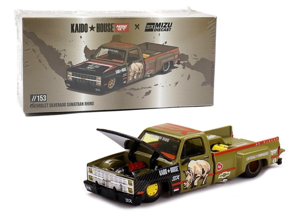Kaido House x Mini GT x Mizu 1:64 Chevrolet Silverado