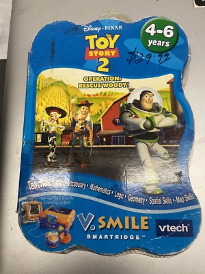 VTECH V. SMILE Smartridge Disney Pixar TOY STORY 2 Operation Rescue ...
