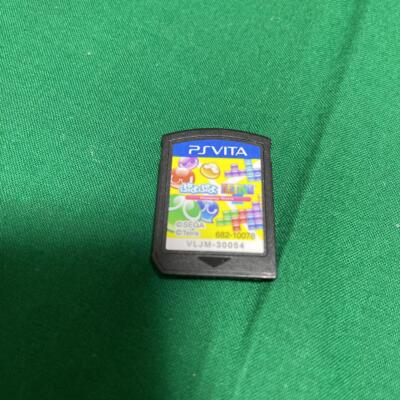 Puyo Puyo Tetris PS Vita Japan PSV Cartridge only From Japan USED