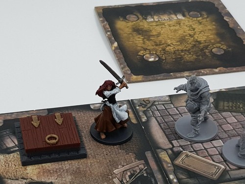 Puertas de bóveda de peste negra Zombicide - Juego de 4 trampillas con bisagras 3D - Imagen 33 de 33