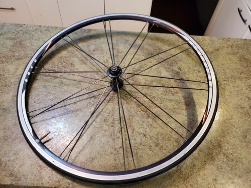 RUOTA bici corsa BONTRAGER ETRTO 622X14 raggi 279 V0 in Alluminio Lega 25\