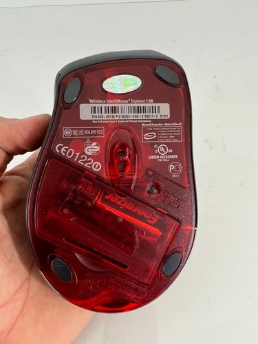 Microsoft Wireless Intellimouse Explorer 1.0A GRIS Argent - Souris seule - Photo 8/10