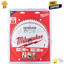 Image of Milwaukee Twin Pack Circular Saw Blades for Mitre Saw K254 x 60/80T - 4932479576