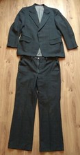 RARE Vintage German democratic republic wool jacket pants suit GDR retro
