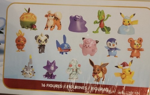 Pokemon Weihnachts-Adventskalender 2022 für Kinder, 24-teiliges Geschenk-Spielset - Set in... - Bild 4 von 6