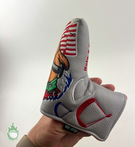 Rare Ltd Hole 9 Design America's Open Blade Putter Headcover - Picture 7 of 12