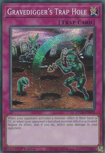 Gravedigger's Trap Hole - ETCO-EN078 - Secret Rare - 1st Edition x1 - Near Mint