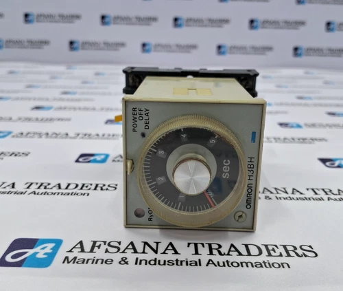 OMRON | H3BH-8 | 0-5 | SEC | 5A 250VAC | TIMER WITH BASE