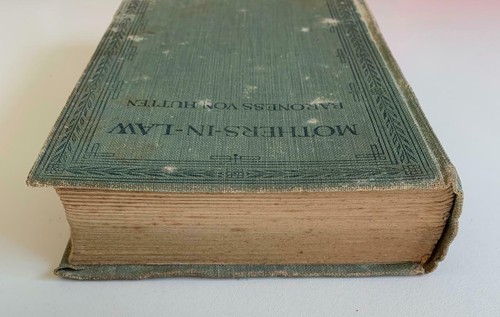 Mothers-In-Law by Baroness Von Hutten Hardcover Book First Ed First Print 1922 - Picture 6 of 11