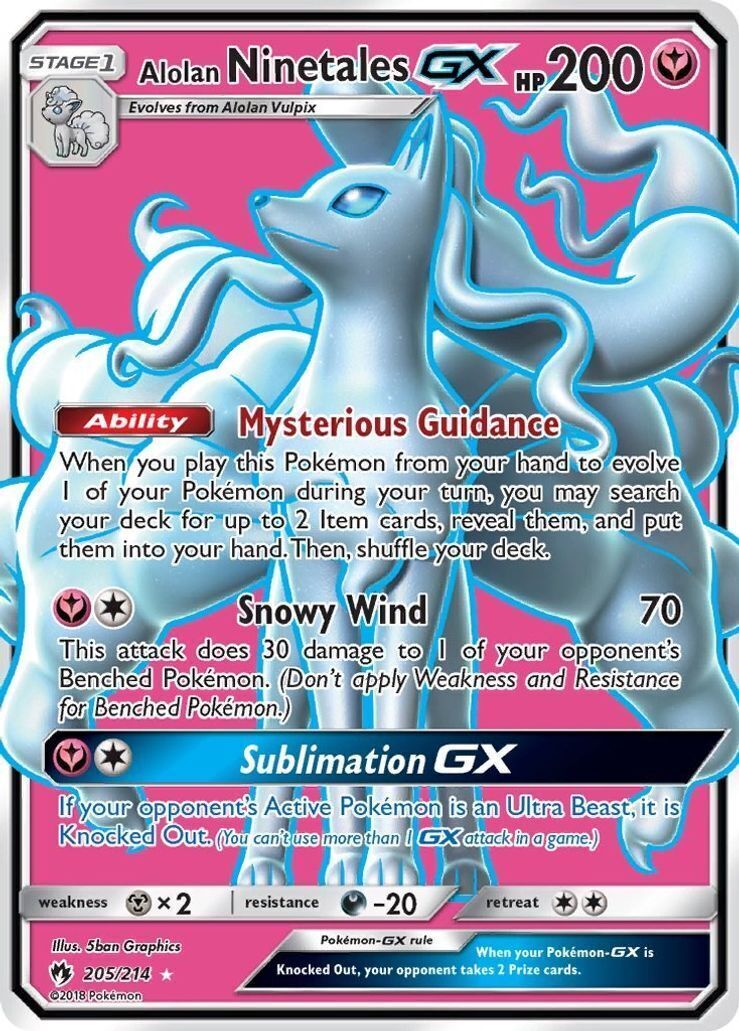 Alolan Ninetales GX