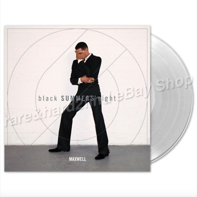 Maxwell black SUMMERS' night 2016 US Limited CLEAR Vinyl 2LP SEALED summer's