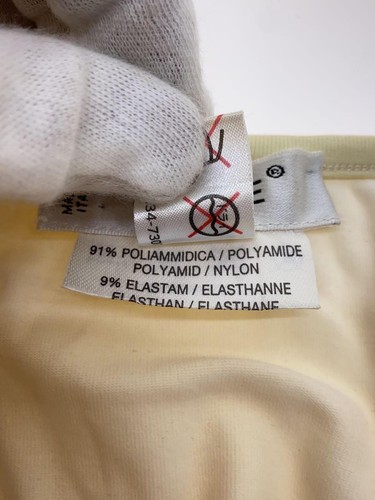 CELINE short sleeve TShirt nylon beige 40 - Picture 4 of 5