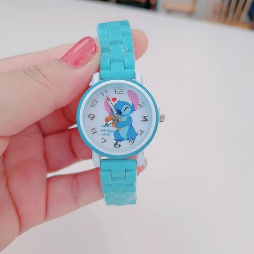 Orologio da polso Lilo & Stitch Bambini Ragazzi Ragazze Quadrante Quarzo Gioielli Regalo di Natale - Foto 12 di 14