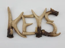 Key Hook Wall Hanger Faux Deer Antler Rack Rustic Cabin Decor 9 in x 5.25 in