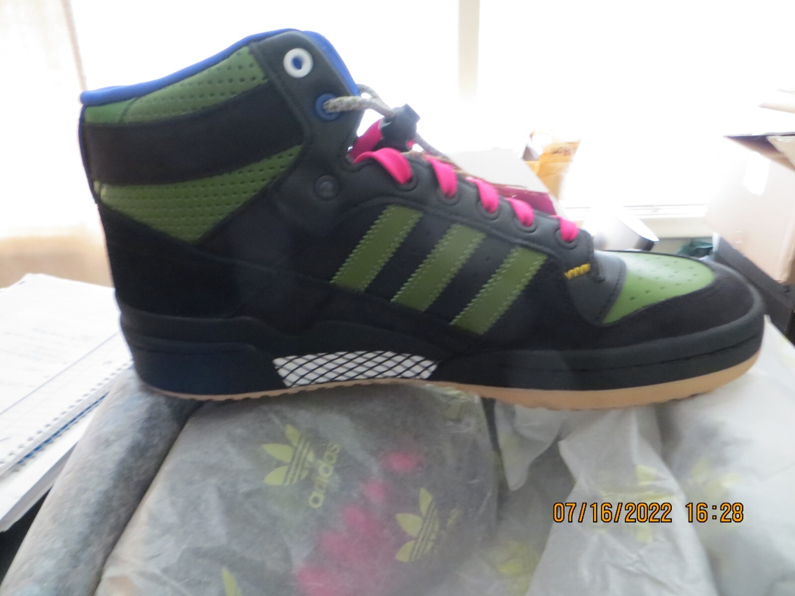 Adidas Forum Mid RT Hebru Brantley GZ4396 Size 11 image 6