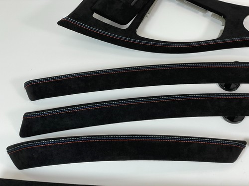 BMW E90 E91 ALCANTARA M STITCHING INTERIOR TRIM SET KIT LHD LIMITED EDITION - Picture 9 of 11
