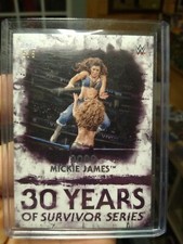 WWE Mickie James  2018 Topps Undisputed Purple Parallel Card 5/5