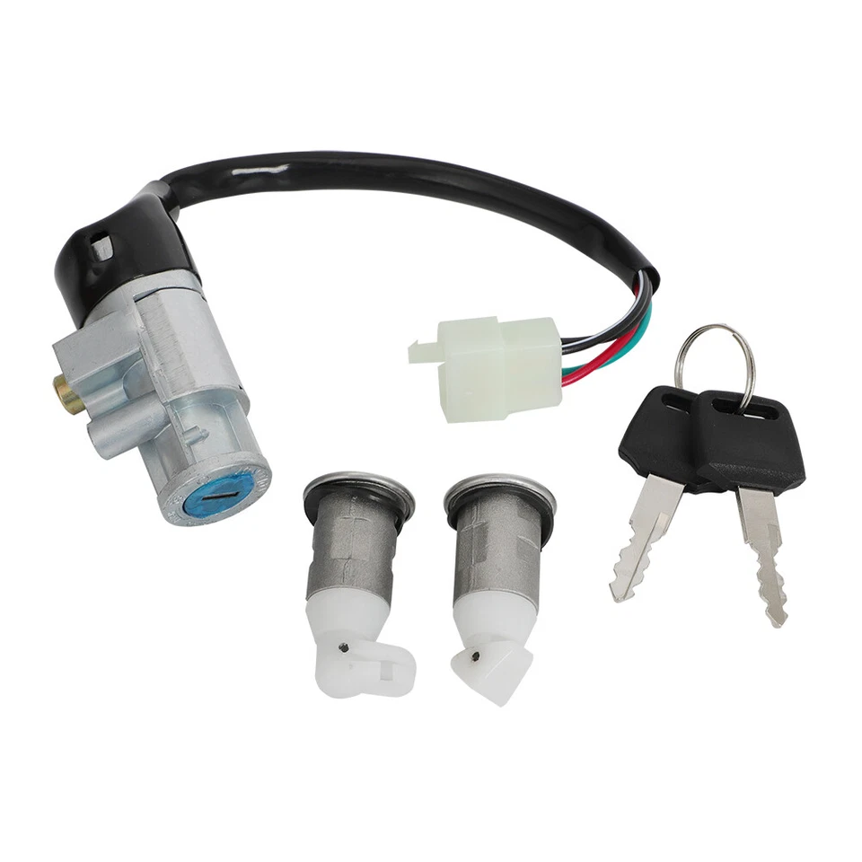 Interruptor de encendido y 2 llaves para Honda Elite 50 50S Elite50E Elite 50SR SA50 SB50P Foto 4 de 4