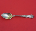 Grape by Dominick and Haff Sterling Silver Demitasse Spoon Gold Washed 4 1/4"