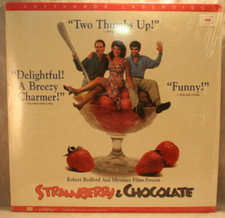 Laserdisc y  Strawberry  Chocolate  Jorge Perugorr a Vladimir Cruz Letterbox