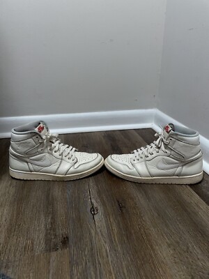 Size 11 - Air Jordan 1 Retro OG High Sail for sale online | eBay