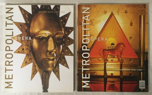 Metropolitan Opera 1999-2005 Season Preview Book Lot - Picture 4 of 7