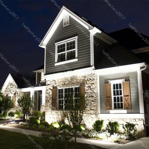 12V LED Flutlicht 10W 30W Warm/Kühl Weiß Fußweg Weg Sicherheit 3000K/6000K IP65 - Bild 9 von 14