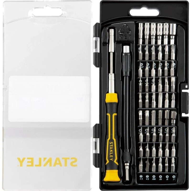 STANLEY 56PC PRECISION SCREWDRIVER SET, PART: STHT60090-8, - PACK  OF:  1 SET - Image 3 of 3