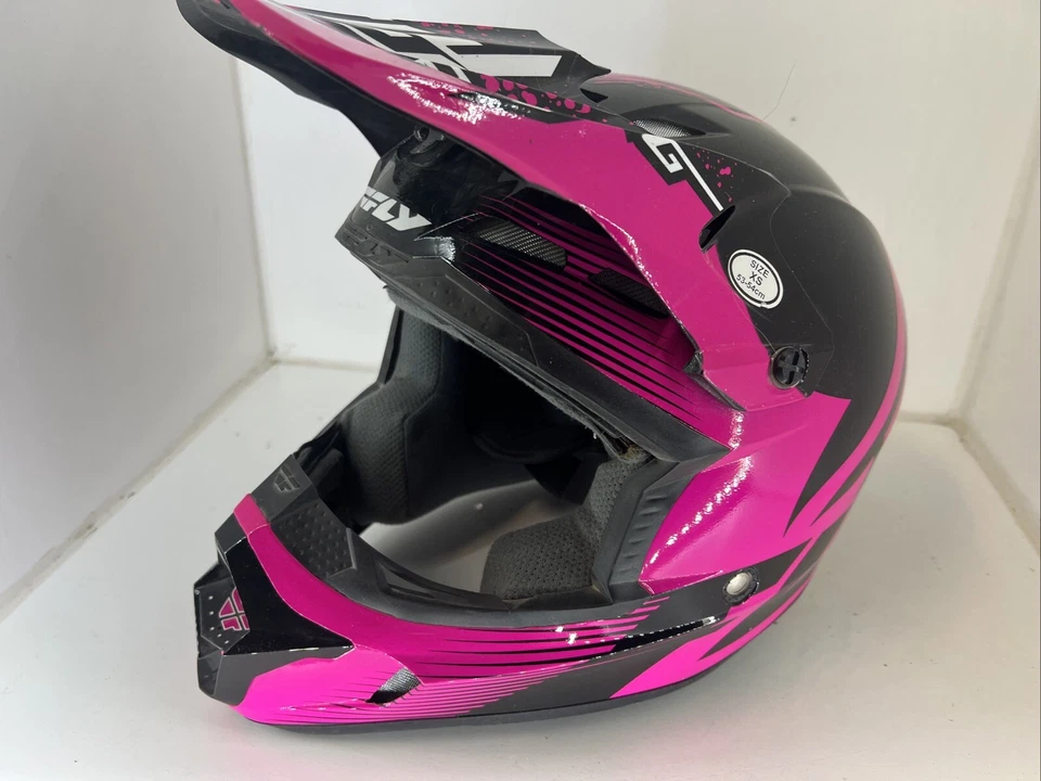 Fly Racing Kinetic Inversion Helmet Pink XS - Image 4 of 4