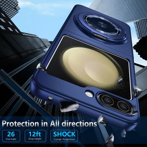 Magnetic Ring Holder Shockproof Case Cover For Samsung Galaxy Z Flip 7 6 5 4 3 - Picture 22 of 31