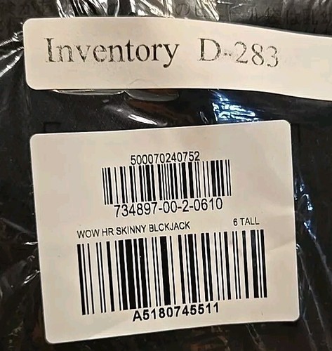 High-Waisted Wow Super Skinny Jeans 6 Tall Color Blackjack Old Navy NWT FreeShip - Picture 2 of 2