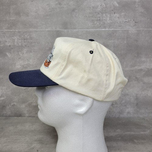 Plymouth Massachusetts Embroidered Snapback Baseball Hat Cap Two Tone Blue Ship - Picture 3 of 9