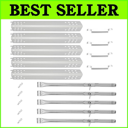 Upgrade Your Charbroil Grill with Stainless Steel Heat Shield & Burners
