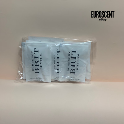 Burberry Brit Rhythm For Her Eau De Toilette Samples x 12pcs Brand New Sealed