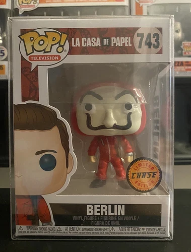 Funko Pop Berlin #743 La Casa De Papel - Television - CHASE - w/Protector - MINT