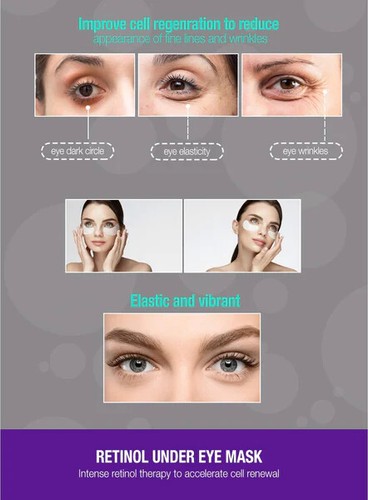 Epielle, Collagen or Retinol, Under Eye Masks, 2 Treatments With 4 Eye Masks - Picture 8 of 9