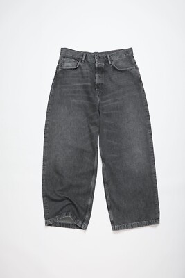 Acne Studios 1989 Ash Black Loose Fit Jeans 29/32 New | eBay