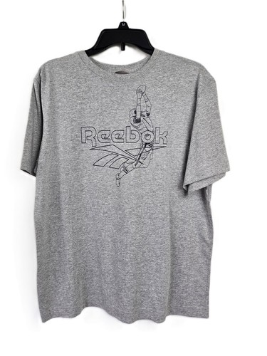NWT Vintage Reebok Gray Football NFL logo Youth T-Shirt Size L