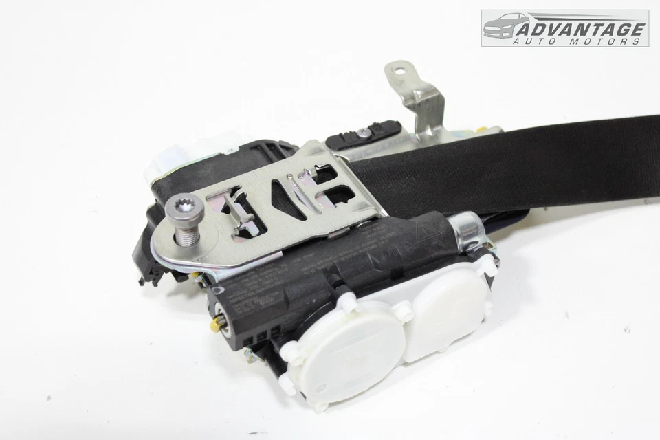 AUDI A7 QUATTRO 2012-2016 CINTURÓN DE SEGURIDAD DELANTERO IZQUIERDO LADO DEL CONDUCTOR NEGRO CON AJUSTADOR OEM Foto 4 de 4