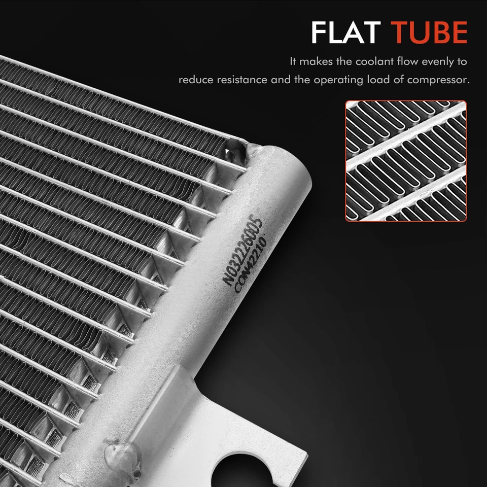 Nuevo condensador de aire acondicionado con soporte para Toyota 4Runner 1984 1985 1986 1987-1989 Foto 3 de 4