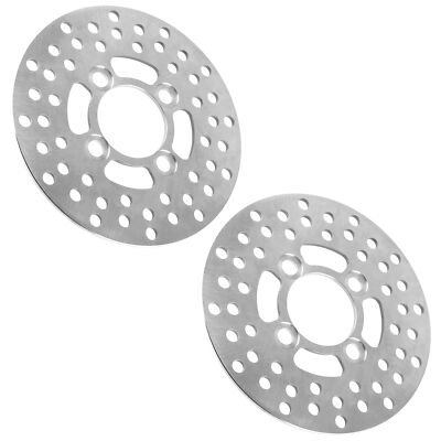 2 Front Wheel Brake Disc Rotor for Yamaha Raptor 250 YFM250R YFM250 R 2008-2013